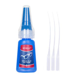 Nynelly adhesivo para marcos de gafas, transparente para reparaciones discretas.