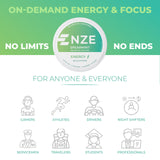 NZE bolsitas sin azúcar ni edulcorantes artificiales para energía limpia