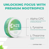 NZE Focus bolsas abiertas con aroma a menta para estimulación sensorial