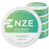 NZE Focus bolsas nootrópicas sin cafeína con menta para mayor claridad mental
