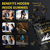 Formato vegano de O NATURE ZIRAN gomitas shilajit, opción práctica para días activos.