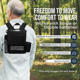 O2TOTES panel-dorso-ergonomico-ventilado para mayor comodidad diaria.