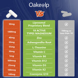 Oakevlp Magnesio Liposomal, guía de uso diario para apoyo general y hábitos saludables.