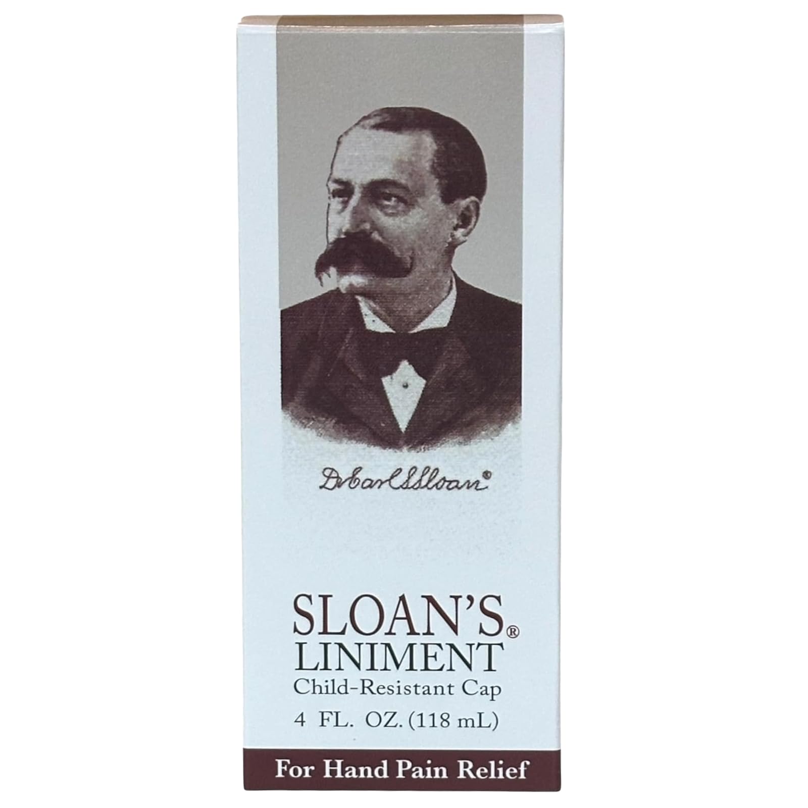 Oakhurst Co Sloan's Liniment, aplicador suave para aplicación precisa.