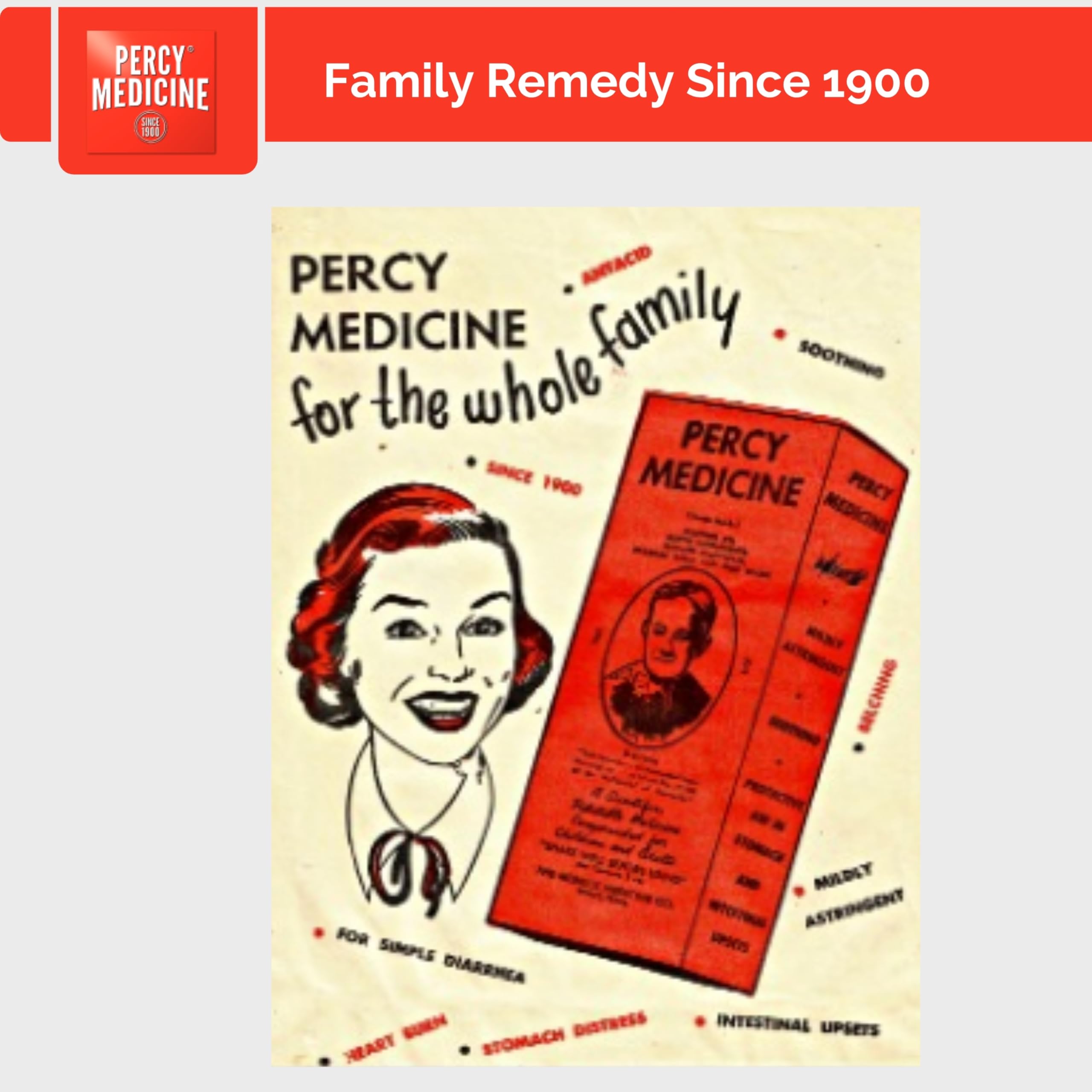 Confianza familiar con Percy Medicine de OAKHURST.