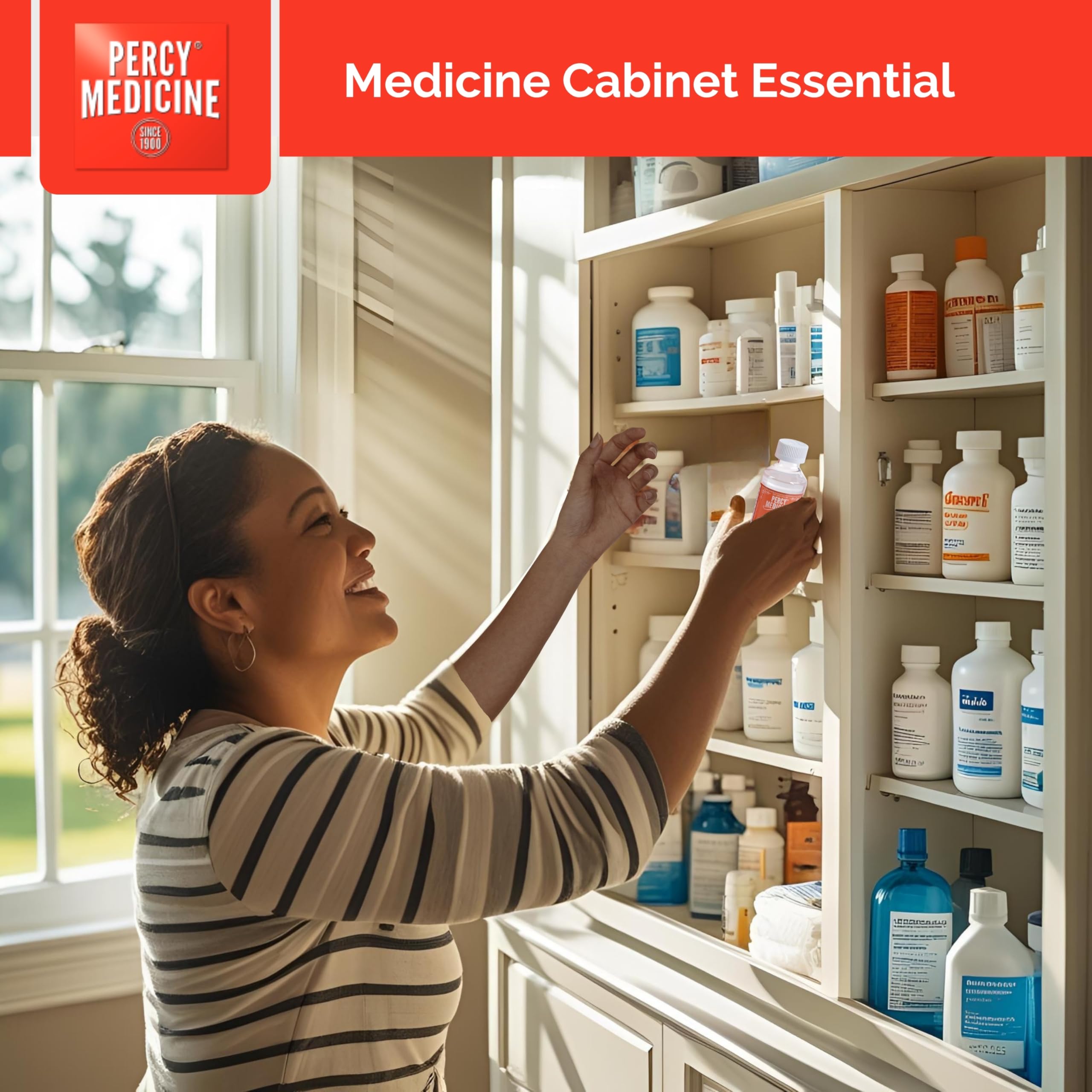 Sabor ruibarbo-naranja-canela de Percy Medicine.
