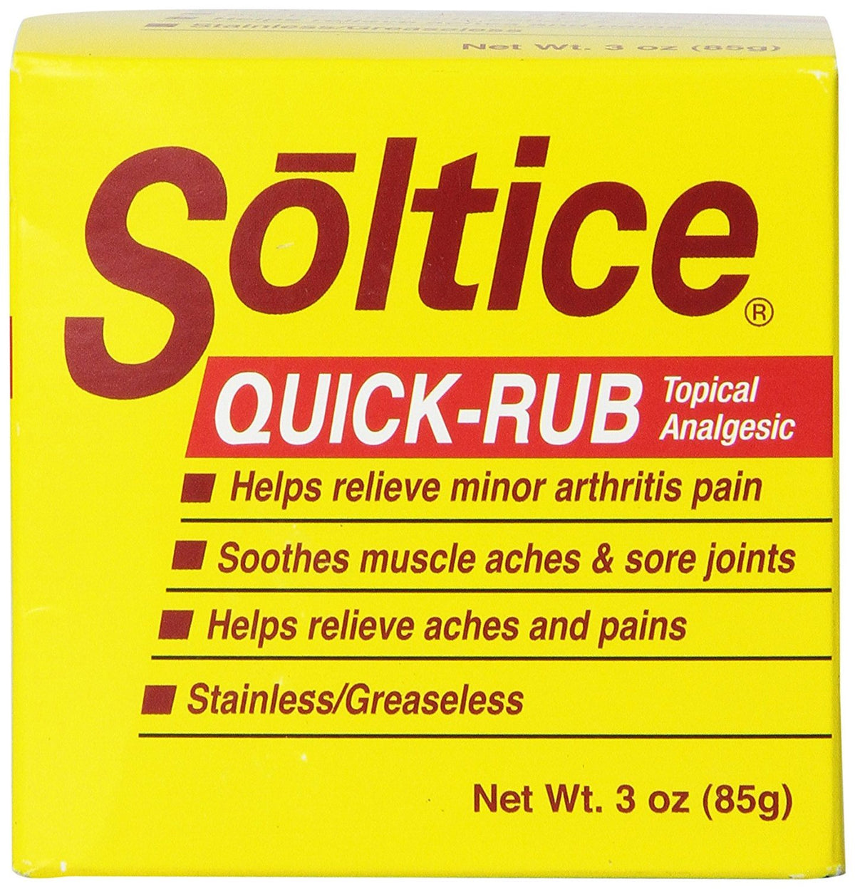 Oakhurst Soltice aplicación cálida para molestias musculares.