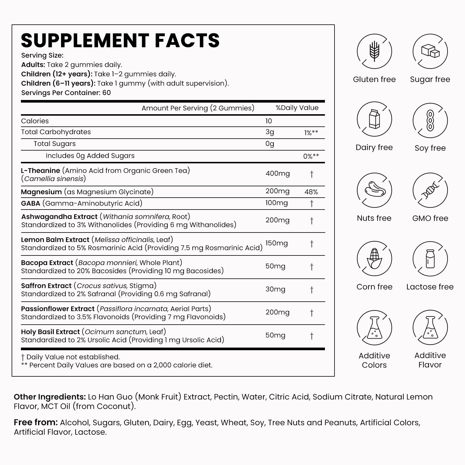 Oasis Force gominolas con GABA y Ashwagandha, calma y equilibrio