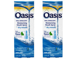 Oasis spray de hidratación para confort bucal inmediato.