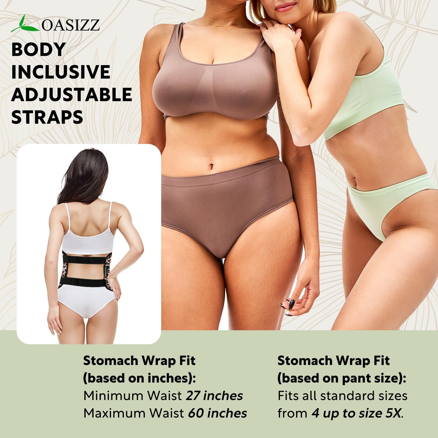 OASIZZ wrap versátil brazos-rodillas-piernas: uso multiárea