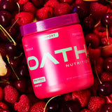 Oath Nutrition Sport Pre-Entrenamiento Appleberry vaso medidor, dosificación precisa para rendimiento constante.