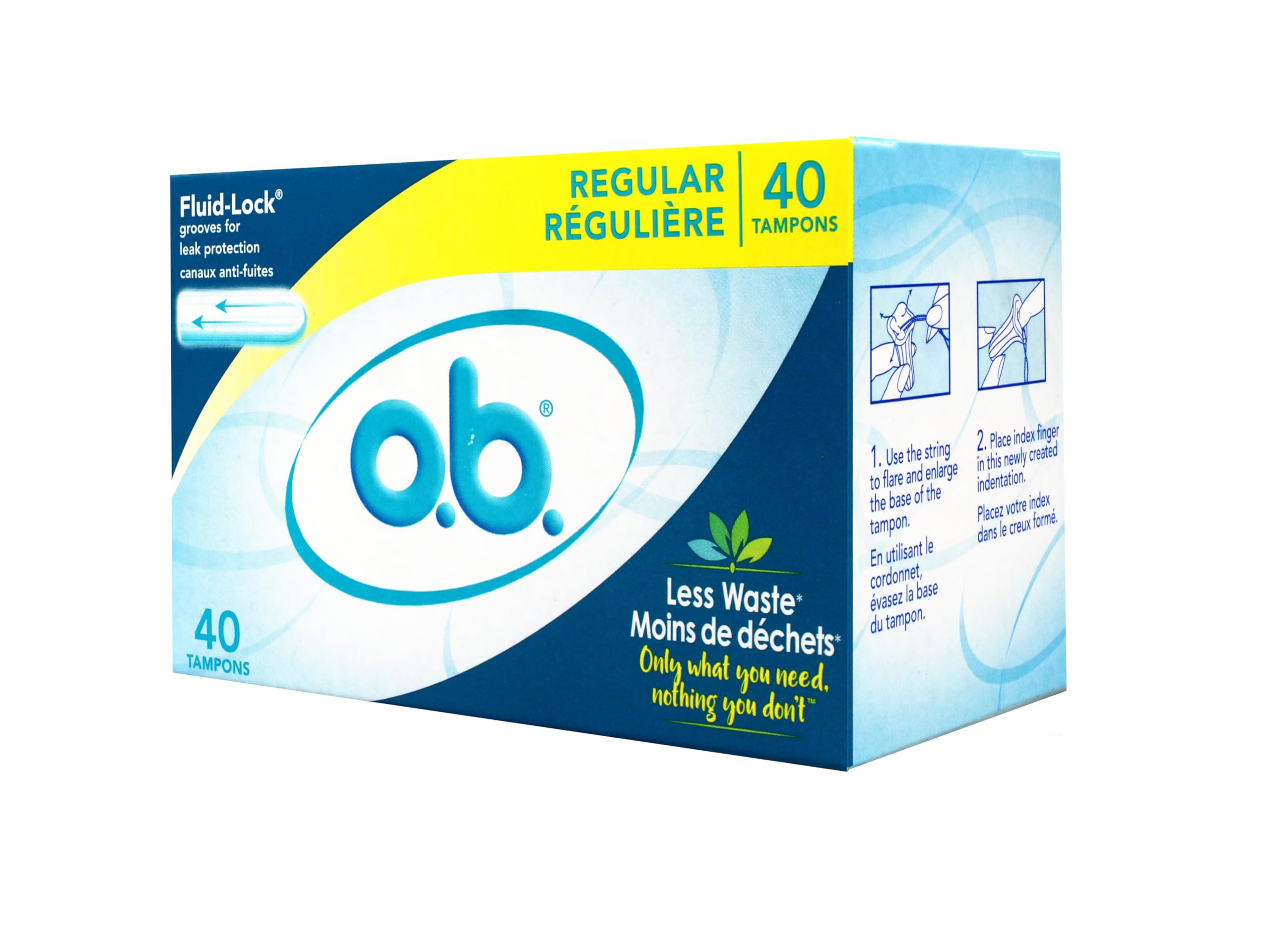 o.b. Pro Comfort expansión para ajuste personalizado se adapta a tu forma.