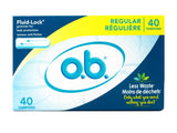 o.b. Pro Comfort genera menos residuos al no incluir aplicador.