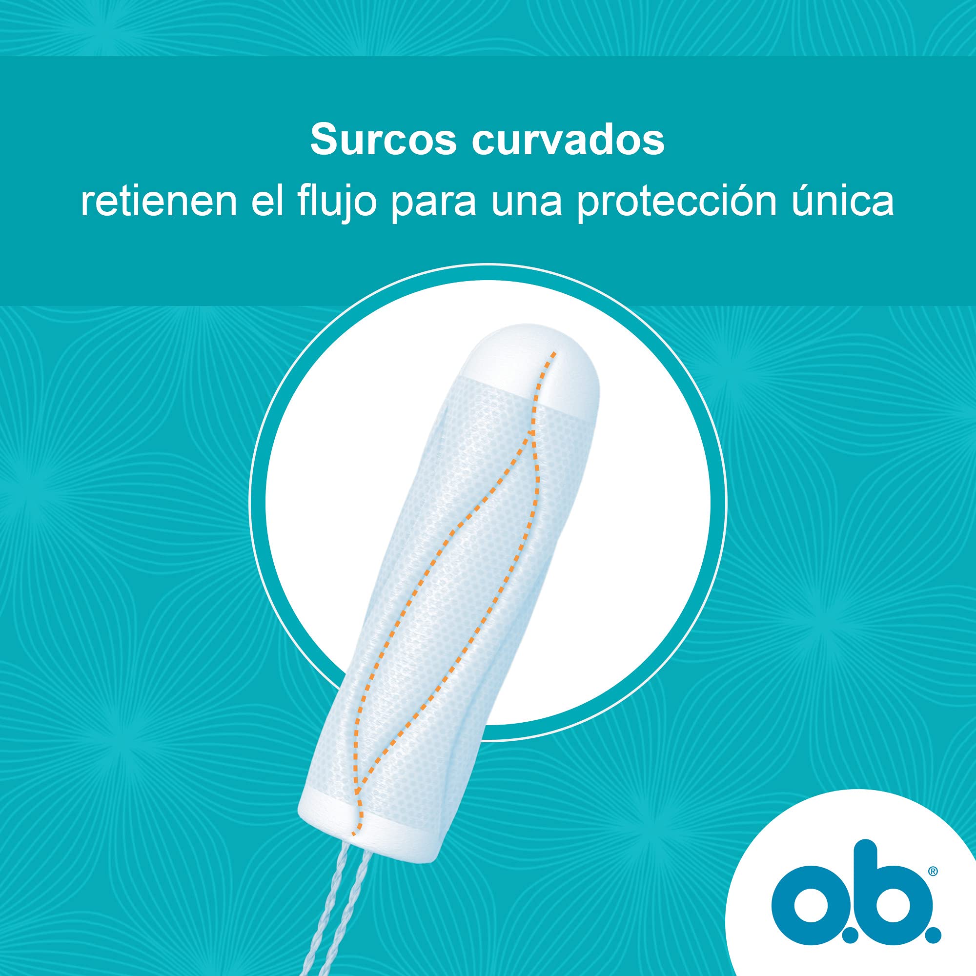 O.B. ProComfort tampón sin químicos ni perfumes añadidos.