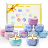 Velas Obcxin juego 12-velas regalo para ambientación elegante en casa.