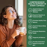 Cápsulas 4 en 1 de orégano con semilla negra de Obill NuTrance.