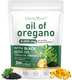 Obill NuTrance cápsulas blandas de aceite de orégano para bienestar diario.