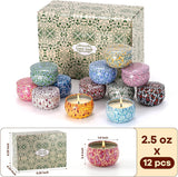 Regalo perfecto Obisesio set de 12 velas para el hogar