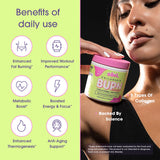 Obvi Collagenic Burn Sweat, etiqueta: información clave de ingredientes.