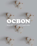 OCBON algodón orgánico de Texas para una sensación suave.