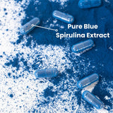 Capsulas Ocean Rx Spirulina Azul en empaque sin rellenos ni aditivos