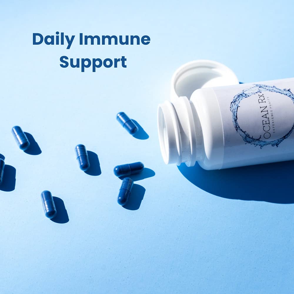 Ingredientes clave de Ocean Rx Spirulina Azul para aportar nutrientes
