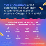 Oceanblue Omega-3 2100 contiene EPA DHA DPA para apoyo general