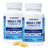 Oceanblue Omega-3 2100 cápsulas para uso diario.