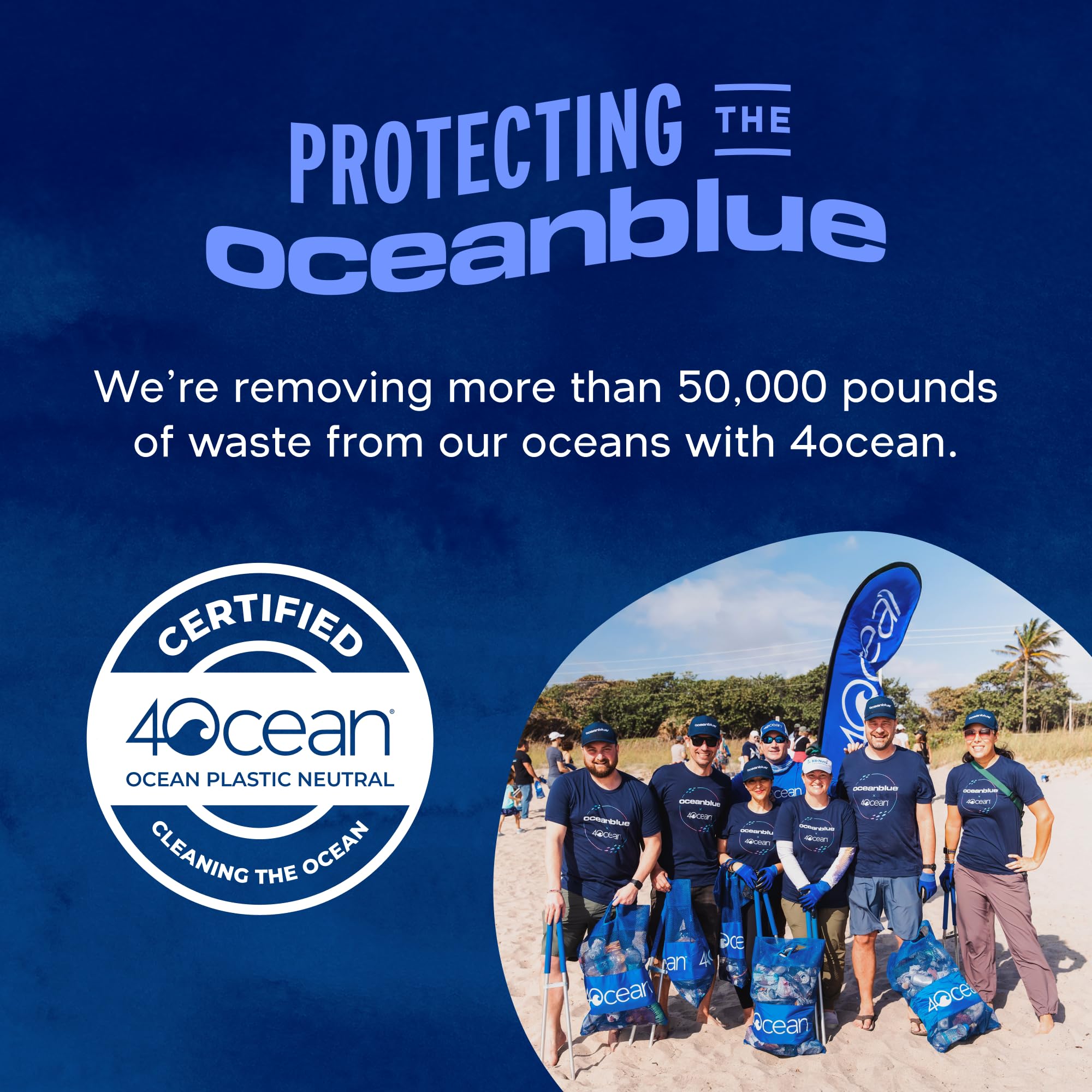 Oceanblue Omega-3 procedente de pesca silvestre responsable.