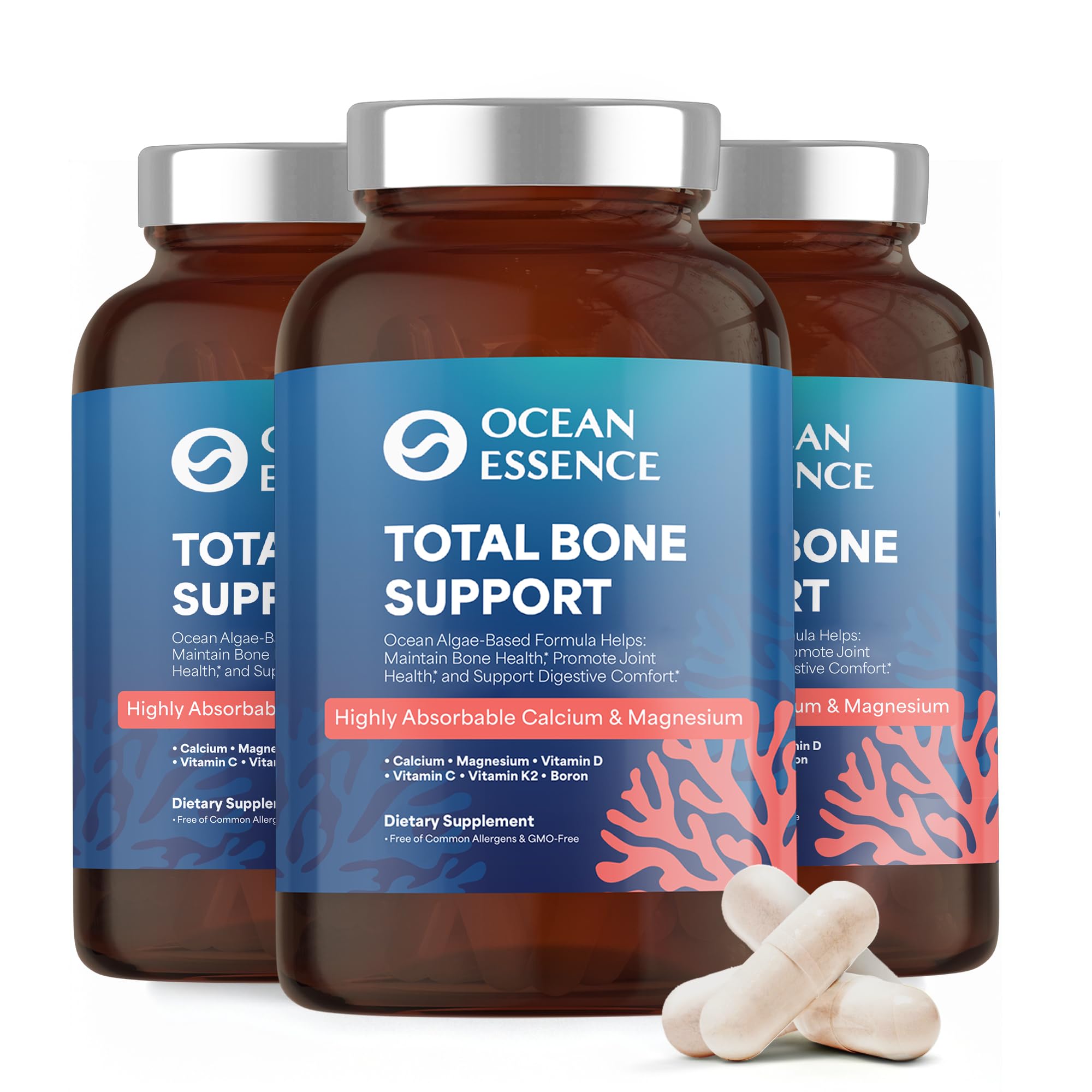 OCEAN ESSENCE Soporte Óseo botella, posible apoyo a la densidad ósea.