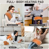 OCSOSO almohadilla eléctrica para abdomen con calor suave para confort.