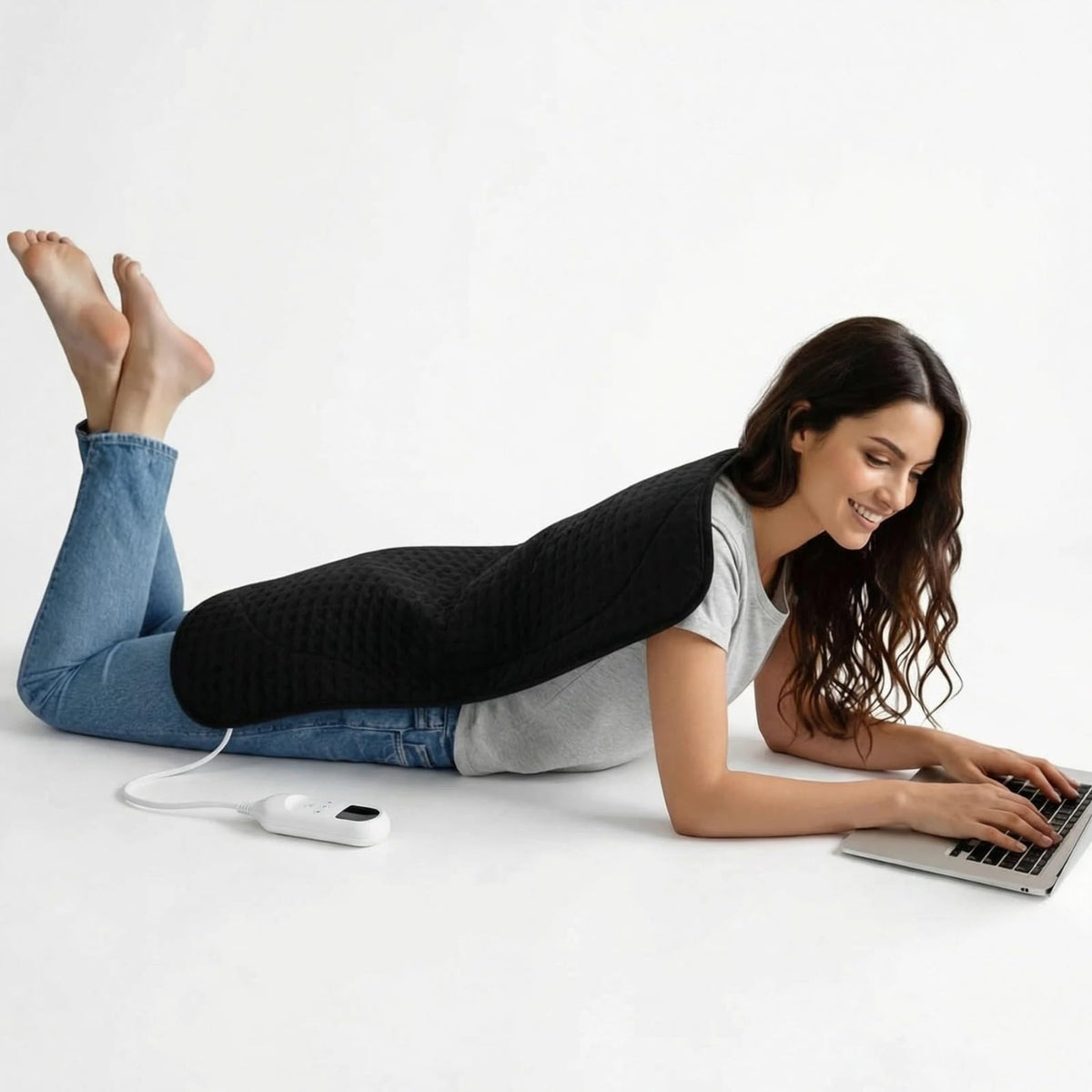 OCSOSO Manta Calor XXL con cobertura total para espalda y hombros, ideal para sesiones largas