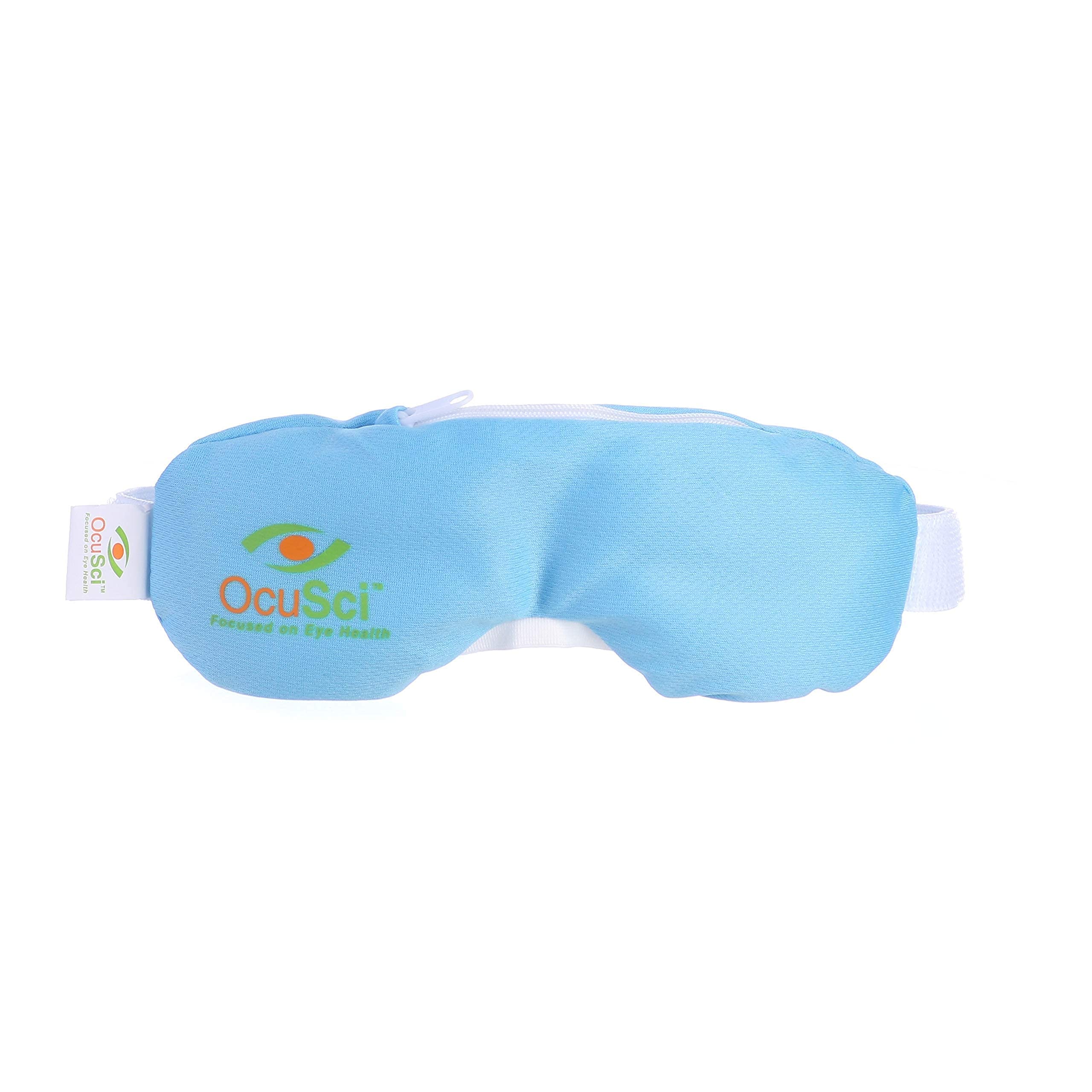 OcuSci HydroHeat en modo frío para alivio ocular en casa