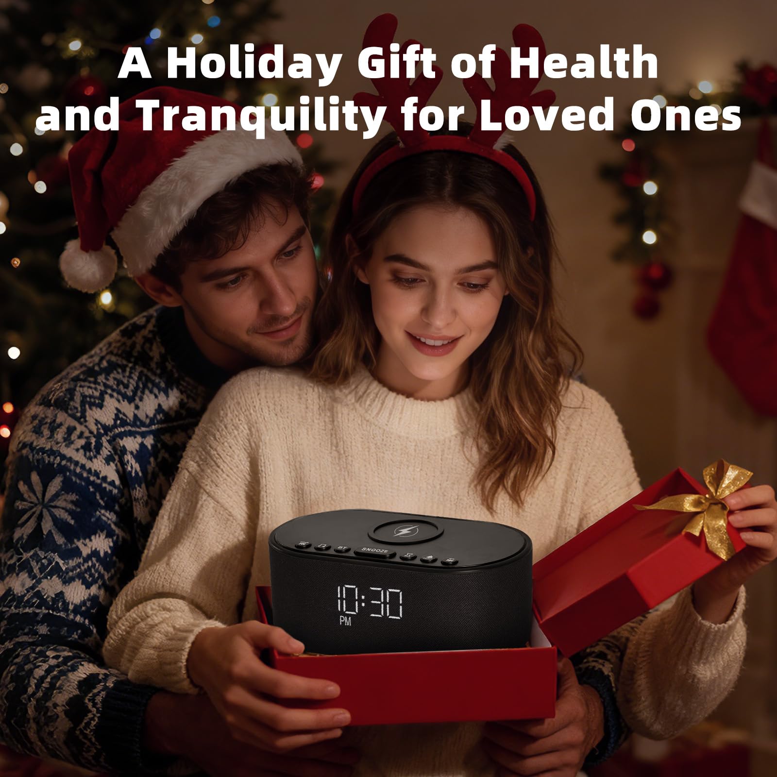 Odokee Despertador con alarma personalizable para despertar con sonidos agradables