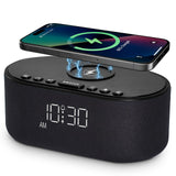Odokee Despertador con bocina Bluetooth y carga rápida para empezar el día con música