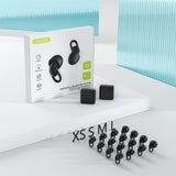 OEDOC cajas de viaje dobles para llevar los tapones cómodamente.