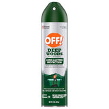 OFF! Aerosol de aplicación suave para cobertura rápida.