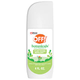 OFF! Botanicals insect repellent bottle ready for outdoor use with easy spray application.