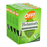 OFF! toallitas botánicas, repelente natural para mosquitos, ideal para uso al aire libre