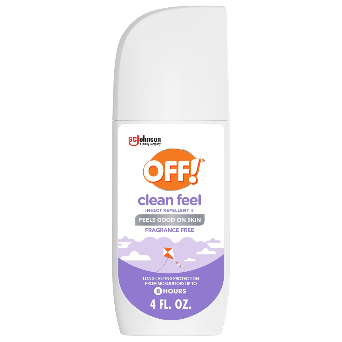 OFF! Clean Feel Spritz en botella, protección duradera contra mosquitos.