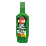 OFF! Deep Woods Spritz aplicado en la piel para repeler insectos