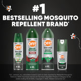 OFF! Deep Woods Spritz se absorbe rápido sin grasa.