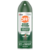 Aplicación continua con OFF! Deep Woods para cobertura rápida en exteriores.