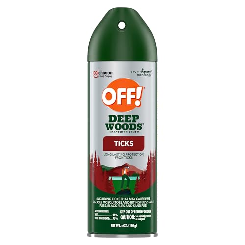 OFF! Deep Woods repelente caza, para salidas largas.