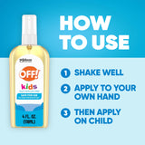 OFF Kids ideal para salidas en parque y playa