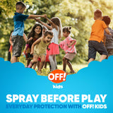 OFF Kids protege contra mosquitos hasta 90 minutos