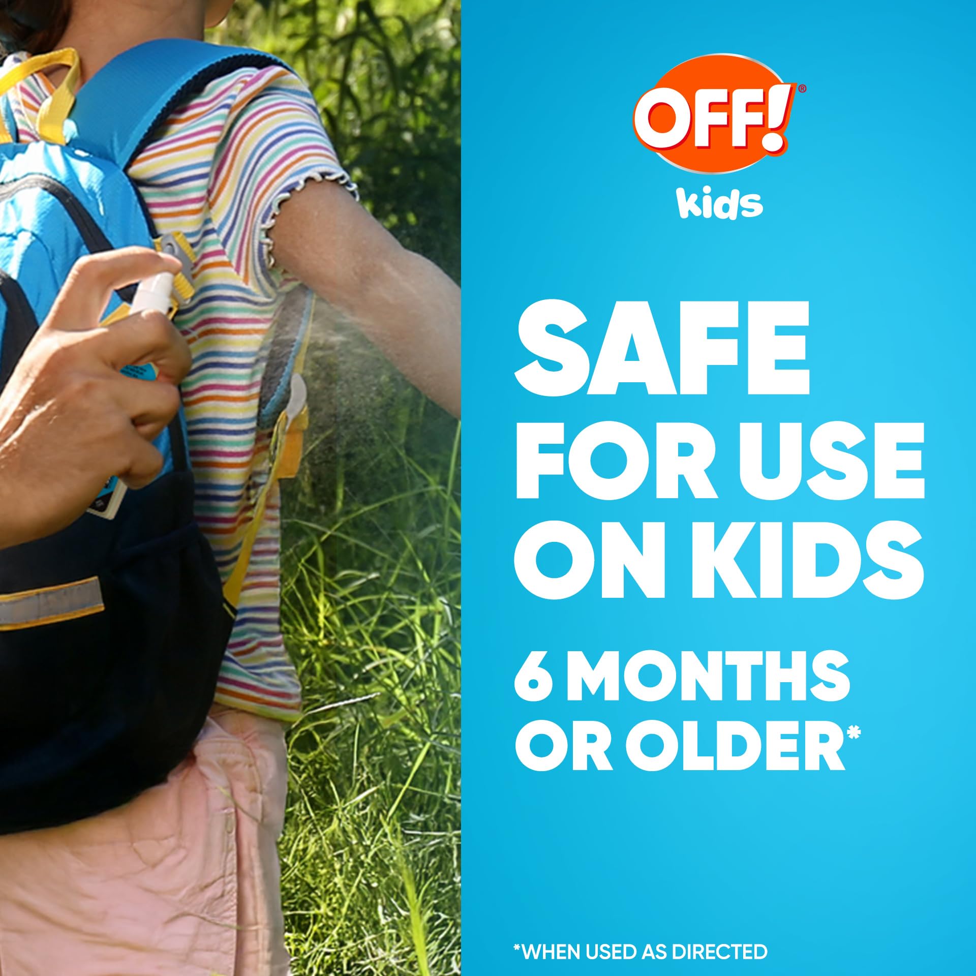 OFF Kids repelente sin fragancia para piel sensible