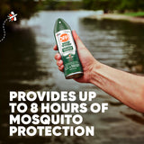 OFF! Protección prolongada contra mosquitos para actividades al aire libre.