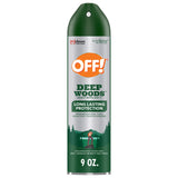 OFF! Repelente en aerosol de 9 oz para uso al aire libre.