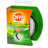 OFF! Clip-On recambio de repelente para uso prolongado y cómodo.